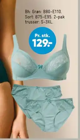 Bilka BH, 2-pak trusser tilbud
