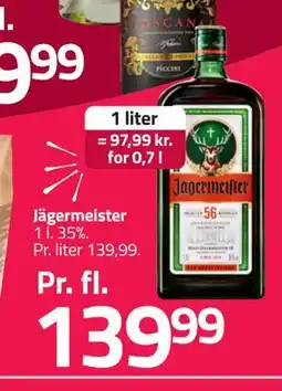 Fleggaard Jägermeister tilbud