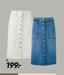 Bilka Denim nederdel tilbud