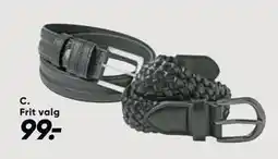 Bilka Dame- eller herrebælte tilbud