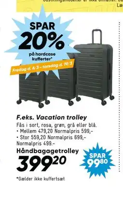 Bilka Spar 20% på hardcase kufferter tilbud