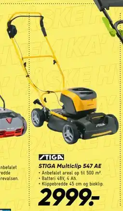 Bilka STIGA Multiclip 547 AE tilbud