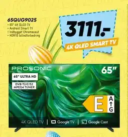 Bilka PROSONIC 65QUG9025 tilbud