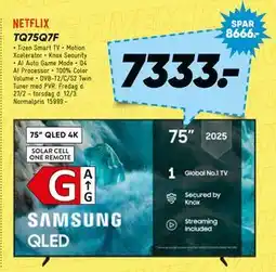 Bilka SAMSUNG TQ75Q7F tilbud