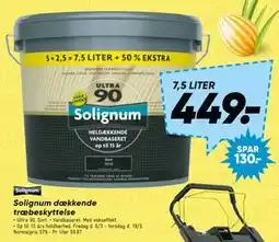 Bilka Solignum dækkende træbeskyttelse tilbud