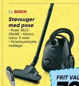 Bilka Støvsuger med pose tilbud