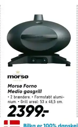 Bilka Morsø Forno Medio gasgrill tilbud