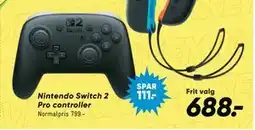 Bilka Nintendo Switch 2 Pro controller tilbud