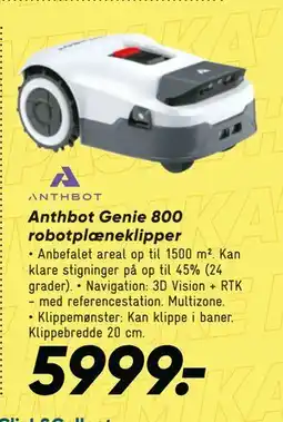 Bilka Anthbot Genie 800 robotplæneklipper tilbud
