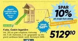Bilka SPAR 10% på Jungle Gym udeleg tilbud