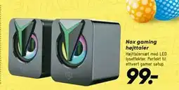 Bilka Nox gaming højttaler tilbud
