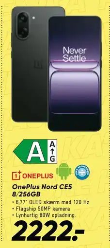 Bilka OnePlus Nord CE5 8/256GB tilbud