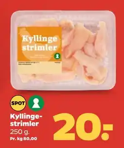 Netto Kyllingestrimler tilbud