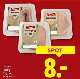 Lidl Pålæg tilbud