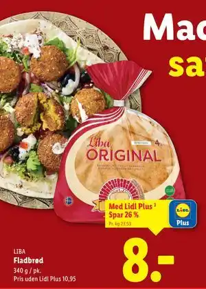 Lidl Fladbrød tilbud
