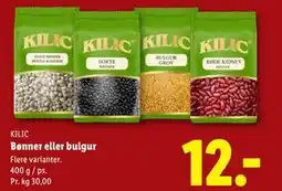 Lidl Bønner eller bulgur tilbud