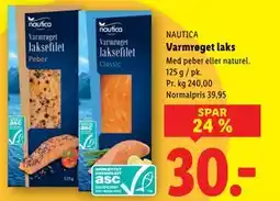 Lidl Varmrøget laks tilbud