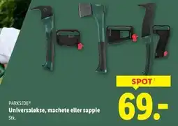 Lidl Universaløkse, machete eller sappie tilbud