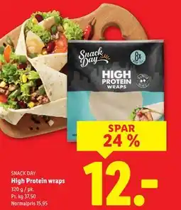 Lidl High Protein wraps tilbud