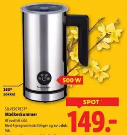 Lidl Mælkeskummer tilbud