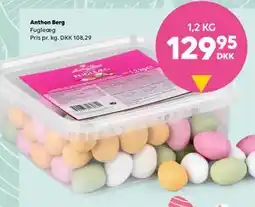 BorderShop Anthon Berg Fugleæg tilbud