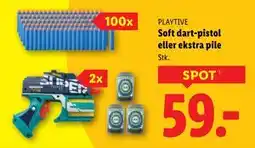 Lidl Soft dart-pistol eller ekstra pile tilbud