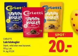 Lidl Lakridskugler tilbud