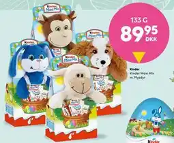 BorderShop Kinder Maxi Mix m. Plysdyr tilbud