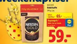 Lidl Gold kaffe tilbud