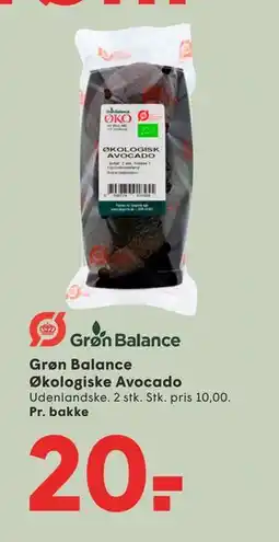 SPAR Grøn Balance Økologiske Avocado tilbud