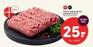SPAR Gestus Hakket Dansk Grisekød 8-12 % tilbud