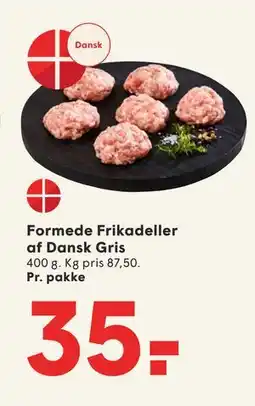 SPAR Formede Frikadeller af Dansk Gris tilbud