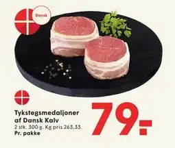 SPAR Tykstegs medaljoner af Dansk Kalv tilbud