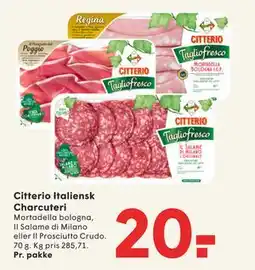 SPAR Citterio Italiensk Charcuteri tilbud