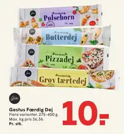 SPAR Gestus Færdig Dej tilbud