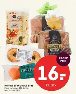 SPAR Hatting eller Gestus Brød tilbud