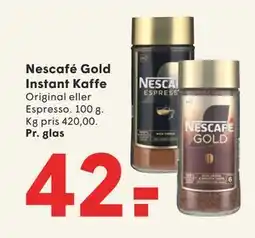 SPAR Nescafé Gold Instant Kaffe tilbud
