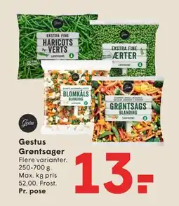 SPAR Gestus Grøntsager tilbud