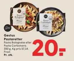 SPAR Gestus Pastaretter tilbud