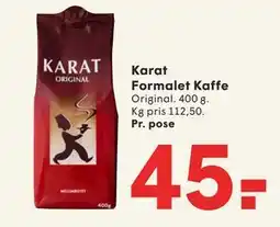 SPAR Karat Formalet Kaffe tilbud