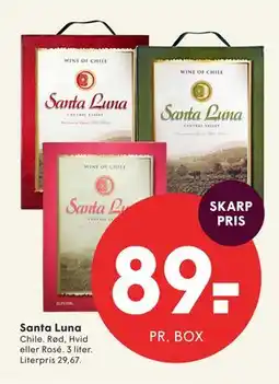 SPAR Santa Luna tilbud