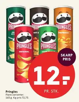 SPAR Pringles tilbud