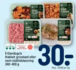 REMA 1000 Frilandsgris Hakket grisekød eller nem måltidsløsning 240-400 g tilbud