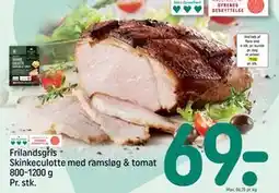 REMA 1000 Frilandsgris Skinkeculotte med ramsløg & tomat 800-1200 g Pr. stk tilbud