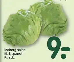 REMA 1000 Iceberg salat Kl. I, spansk Pr. stk tilbud