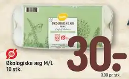 REMA 1000 Økologiske æg M/L 10 stk tilbud