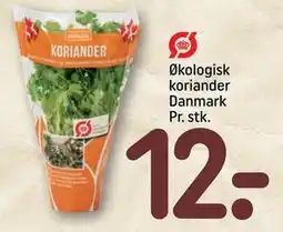REMA 1000 Økologisk koriander Danmark Pr. stk tilbud