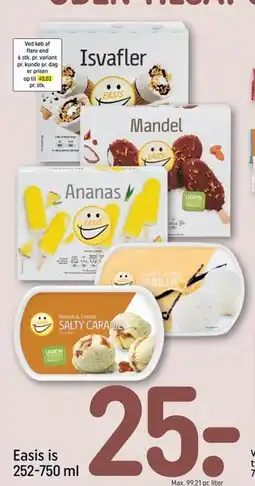 REMA 1000 Easis is 252-750 ml tilbud