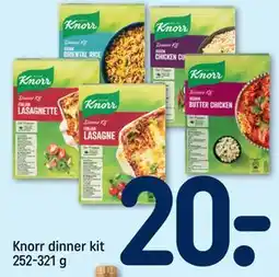 REMA 1000 Knorr dinner kit 252-321 g tilbud