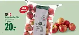 Min Købmand Gestus Danske Æbler tilbud
